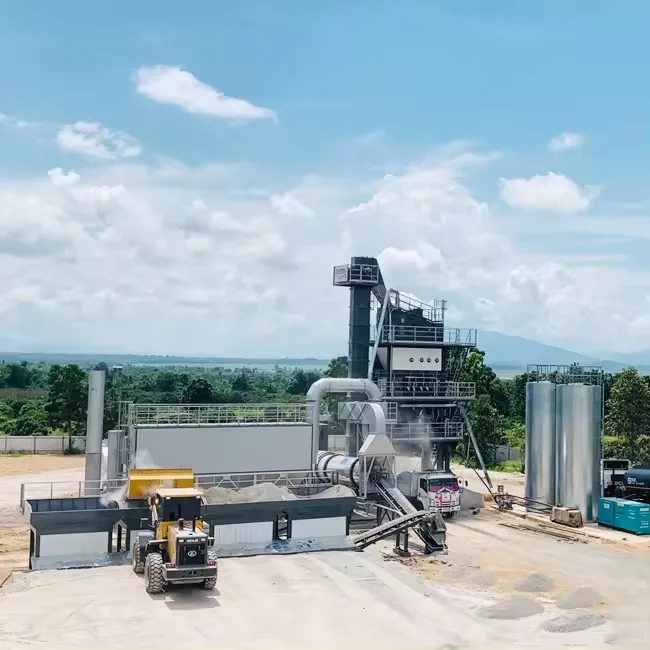 SAP80 Hot Mix Asphalt Plant 80TPH Asphalt Hot Mix Plant