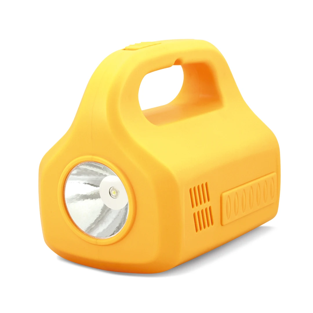 Multifunctional solar rechargeable smd emergency light searching light