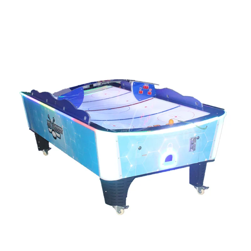 Factory Wholesale  size air hockey table game  indoor sport toy game folding wooden Coin Operated ice hockey