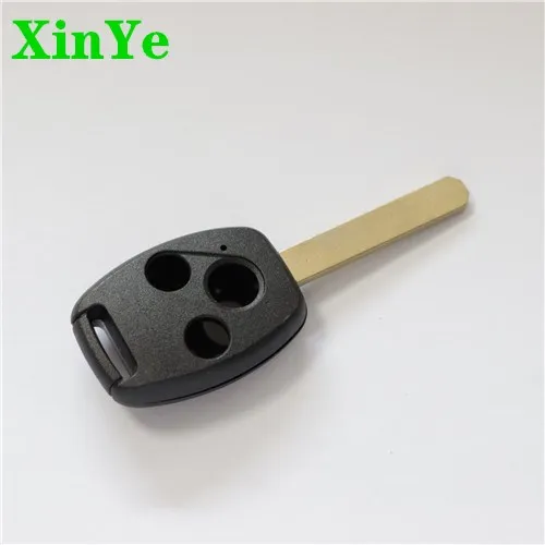 XinYe wholesale 2+1 Buttons Smart Car Key Case Shell Brass Car Key Replacement Blank