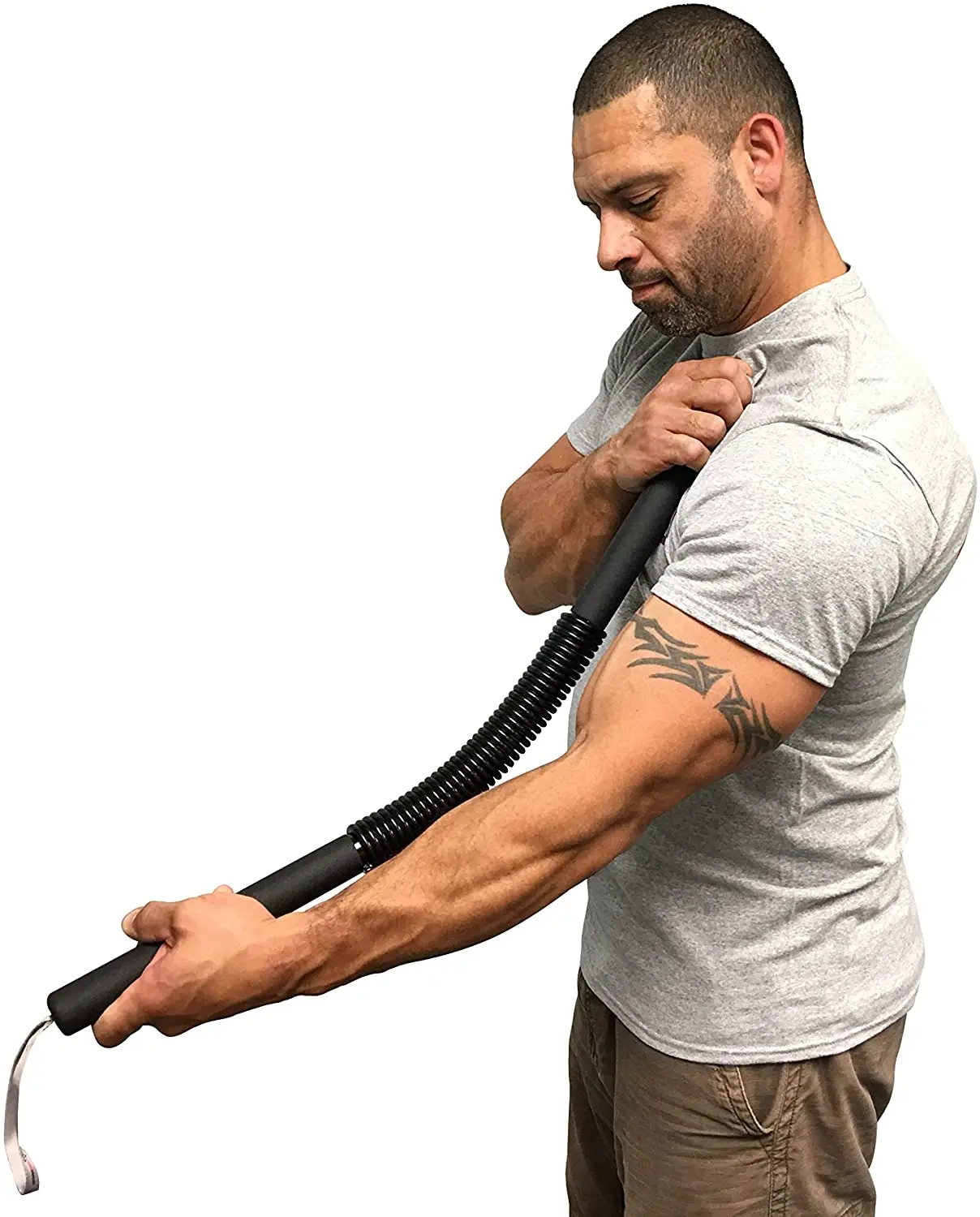 FANDING Strength 20-80Kg Power Twister Fitness Flexible Power Mini (20-50kg) Exercises For Power Twister