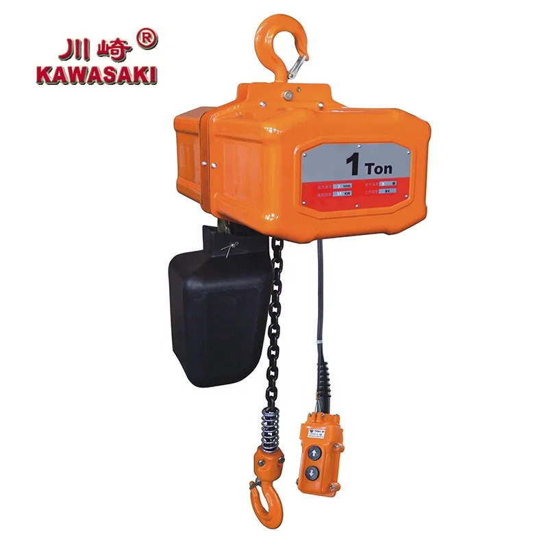 1ton Stage Chain Block Electric Hoist Stage Hoist for Truss 55 Provided KAWASAKI Engine Hoist Crane Hoist Electric or Manual