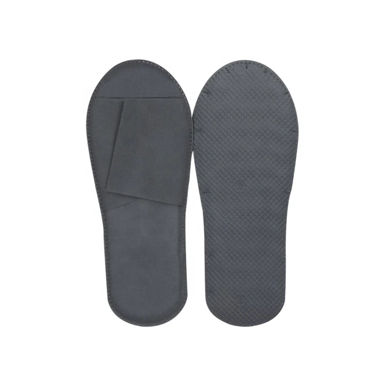 Custom Non Woven Disposable White Hotel Pedicure Spa Slippers