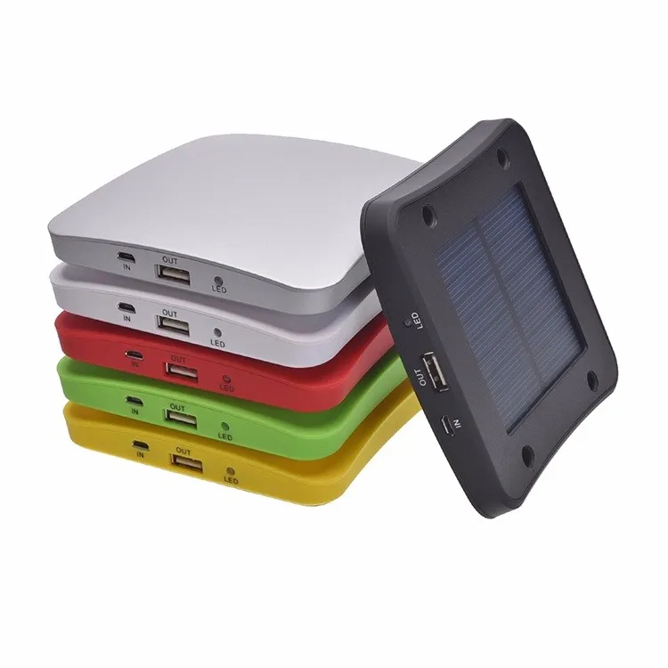 Дешевый рекламный подарок запатентованный дизайн 5200 mah Window Solar Power Bank