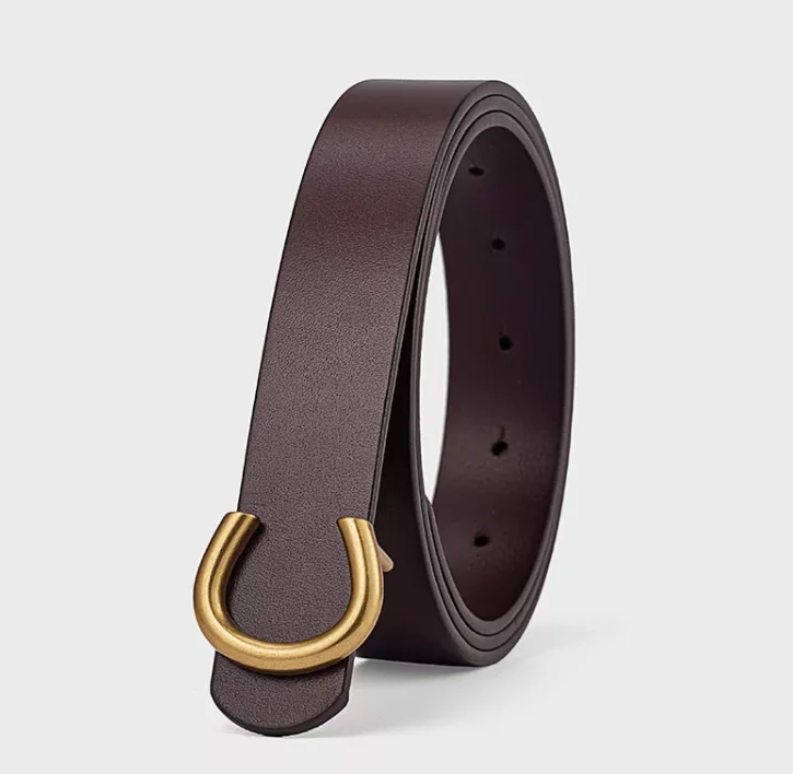 2022 Hot Sale wholesale price top quality real leather belt for woman custom female belt