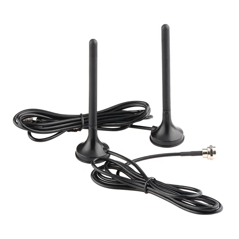 HDTV Signal Reception 1080P 4K VHF UHF DVB-T2 DTMB Digital Indoor Magnetic base TV Antenna