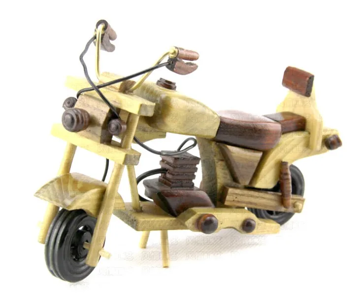 
Wood toy motorcycle 