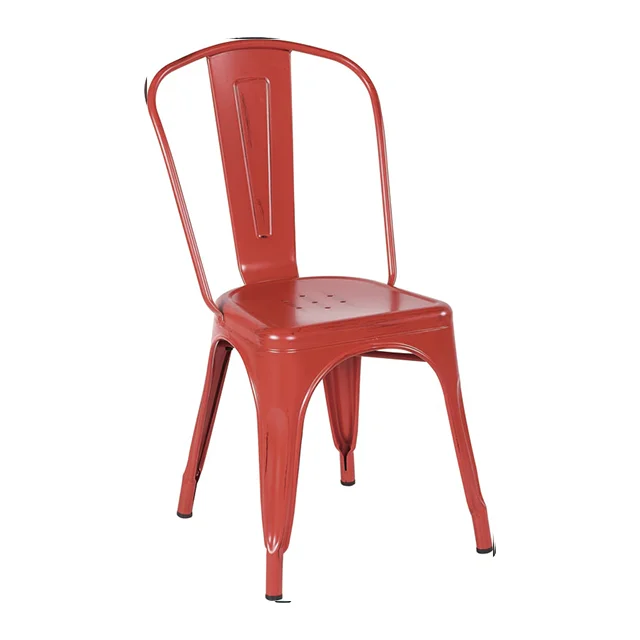 Iron Coffee Shop Metal Bar Stools China with Backrest High Chairs For Bars Using