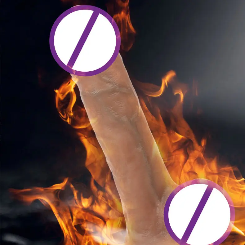 Automatic Telescopic Vibrating Realistic Silicone Dildos Strong Suction Cup Hands-Free Anal Play G-spot Dildo Sex Toys for Women