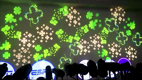 Economical logo light GLG-00 12w rotating ultra short throw gobo projector