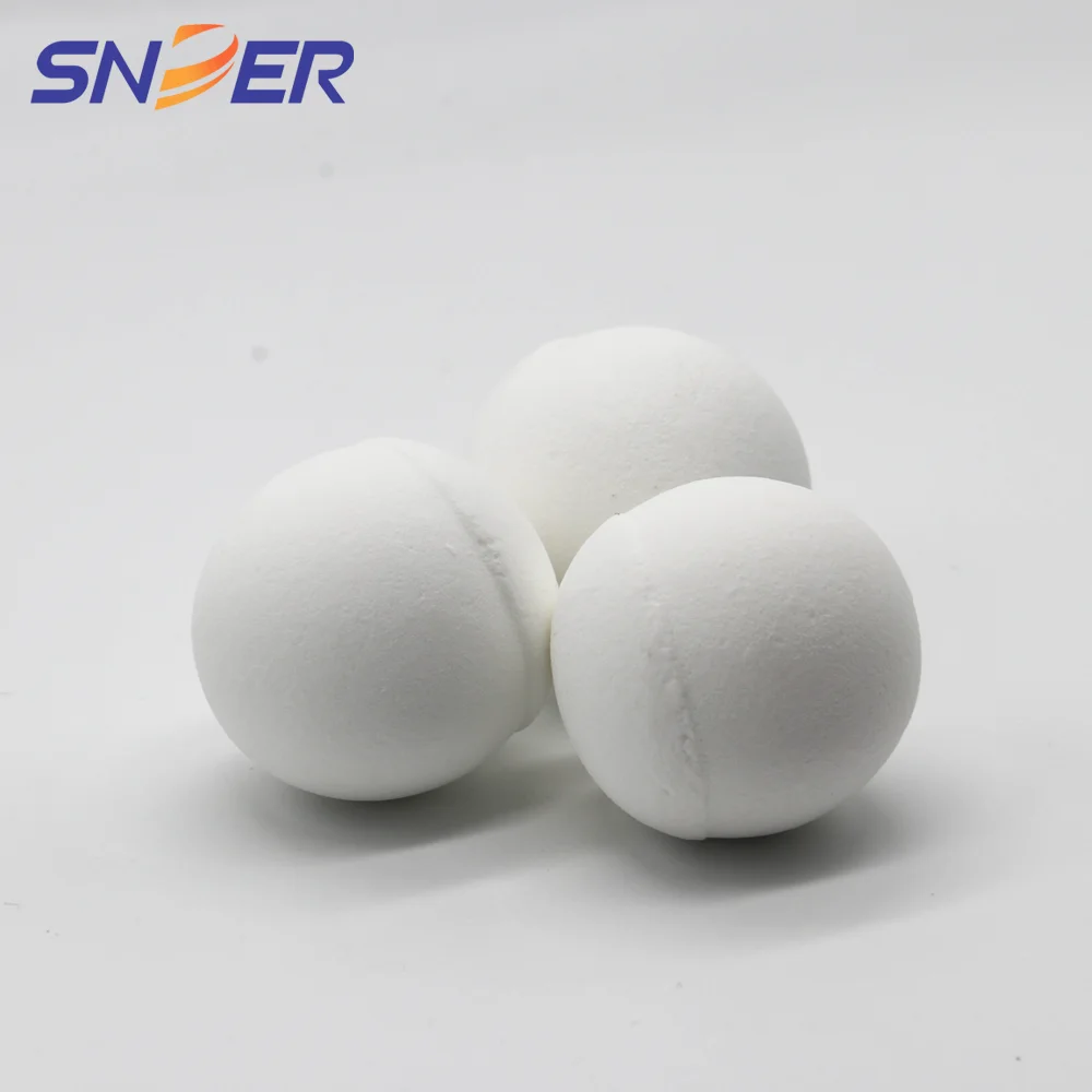 chemical industry inert support media porcelain balls 3-50mm 99% high alumina ceramic ball