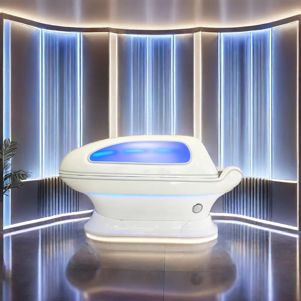 2024 New Weight Loss And Detox Ozone Sauna Spa Capsule Led Red Light Therapy Sauna Capsule Infrared Spa Pod