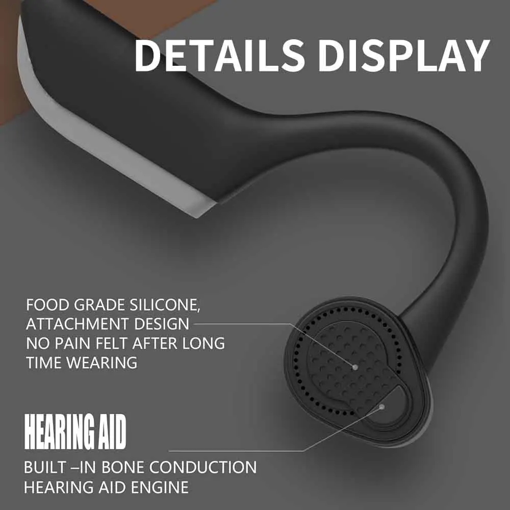2022 New Technique Bone Conduction Sunglasses Headphones With Wireless BT5.0 Nois Cancelling Headphone
