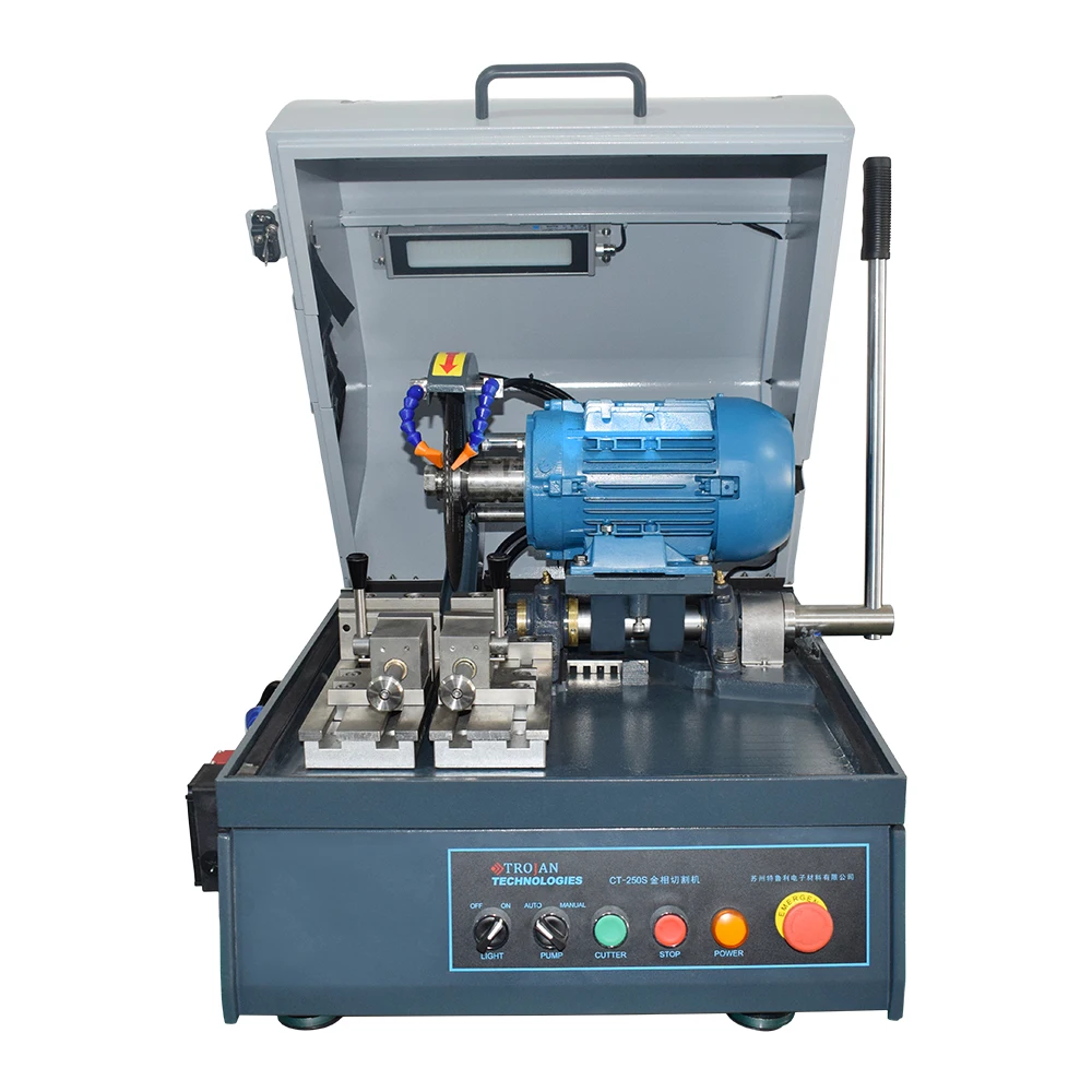 Manual bench-top Cut-off Saw For Metallographic Specimen Preparation