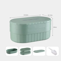 Online Top Seller New Kitchen DIY Fruit Ice Cube Tray Large Capacity Refrigerator Ice Containers Ice Cube Mold