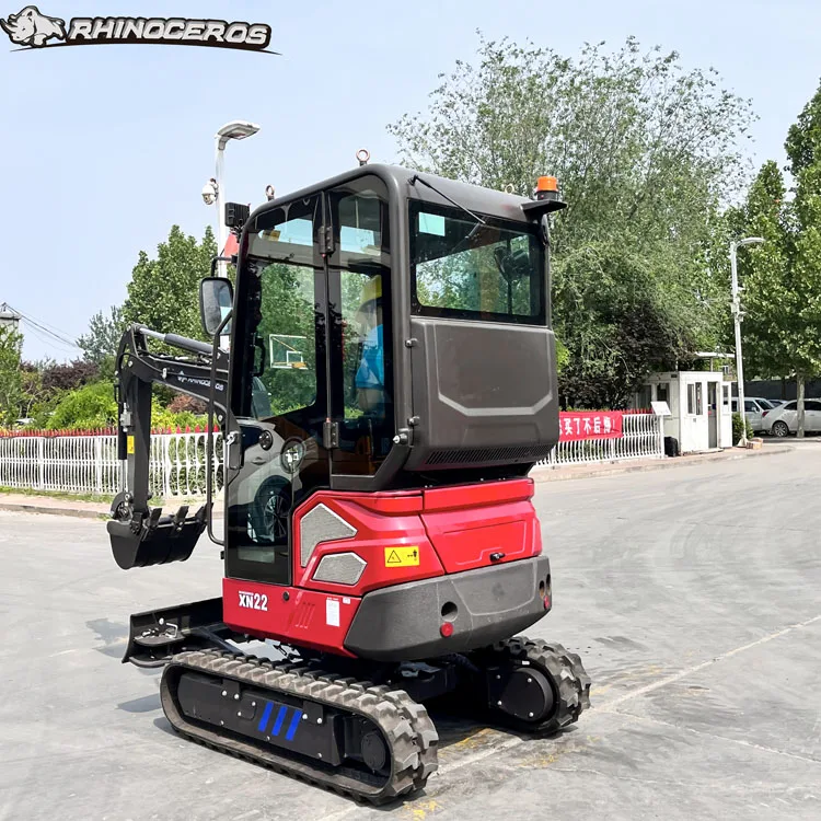 Rhinoceros xn22 2 ton min excavator with canopy mini excavator digger for sale Mini Excavator China Digger Machine