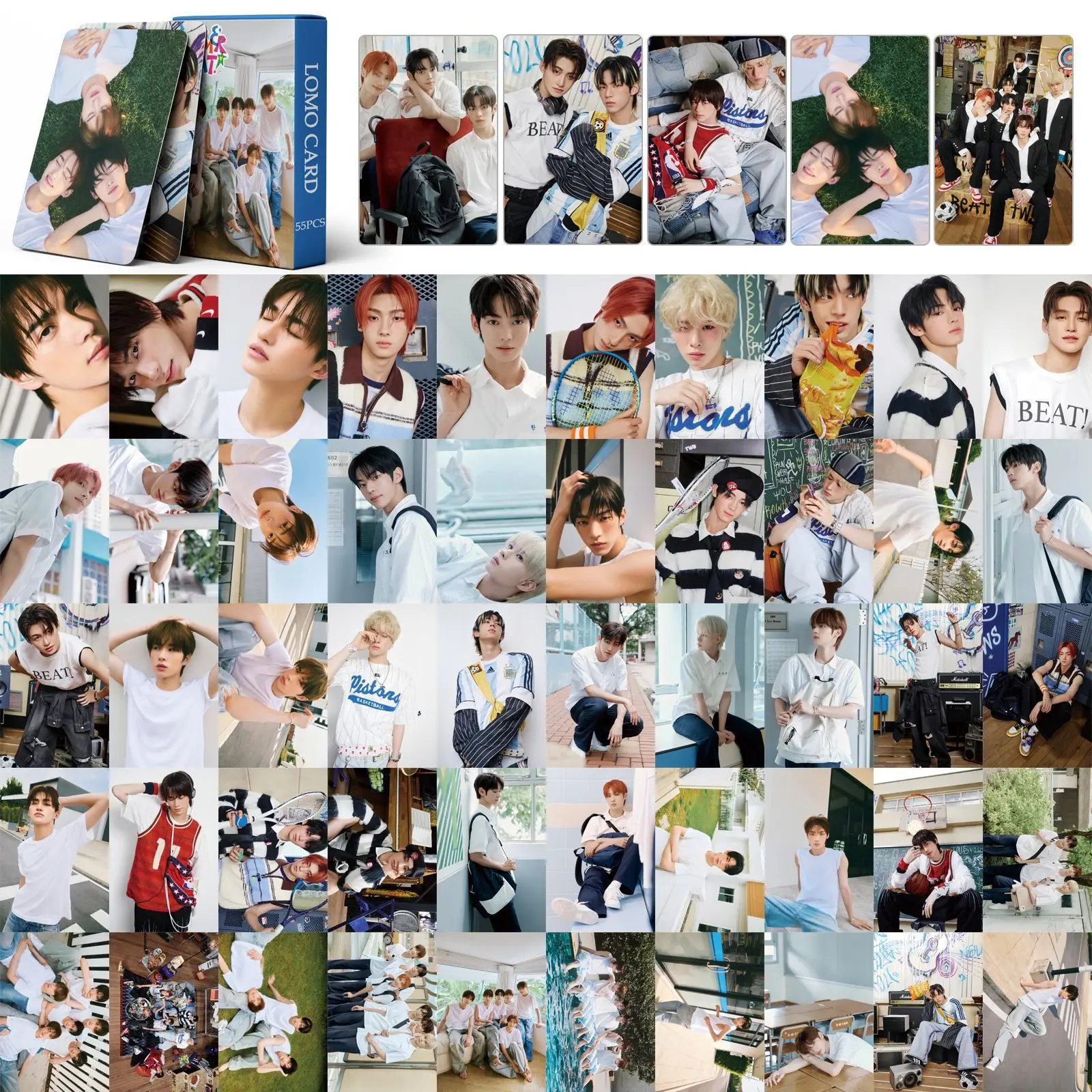 55 шт./набор фотокарточки KPOP RIIZE RIIZING
