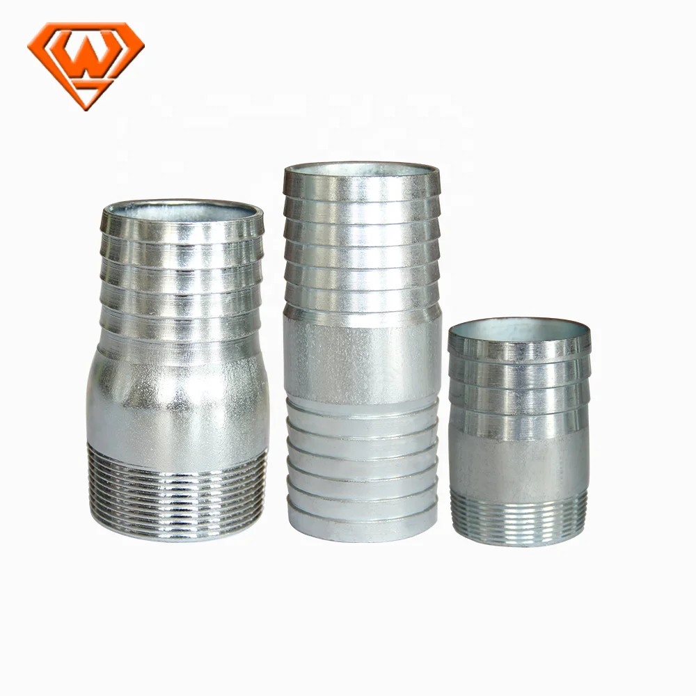 catbon steel pipe connector thread conduit nipple KC
