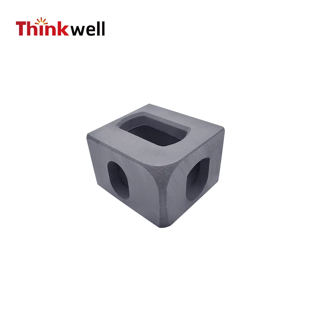 Доставка алюминиевого блока подъемный кронштейн стальные Литые запасные части штука фитинг контейнер угловой