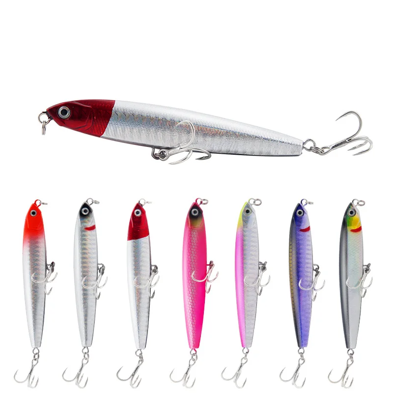 SKNA 10-24g topwater lures pencil fishing lure wobblers hard bait metal hardbait artificial bait wobbler for jigging fishing