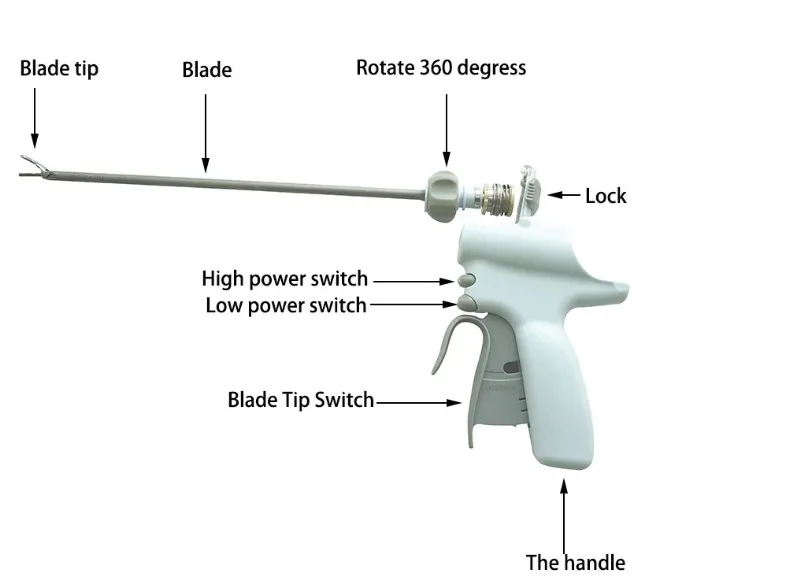 Affacare AH-600 surgical instruments medical ultrasonic scalpel system ultrasonic shear ultrasonic debridement scalpel