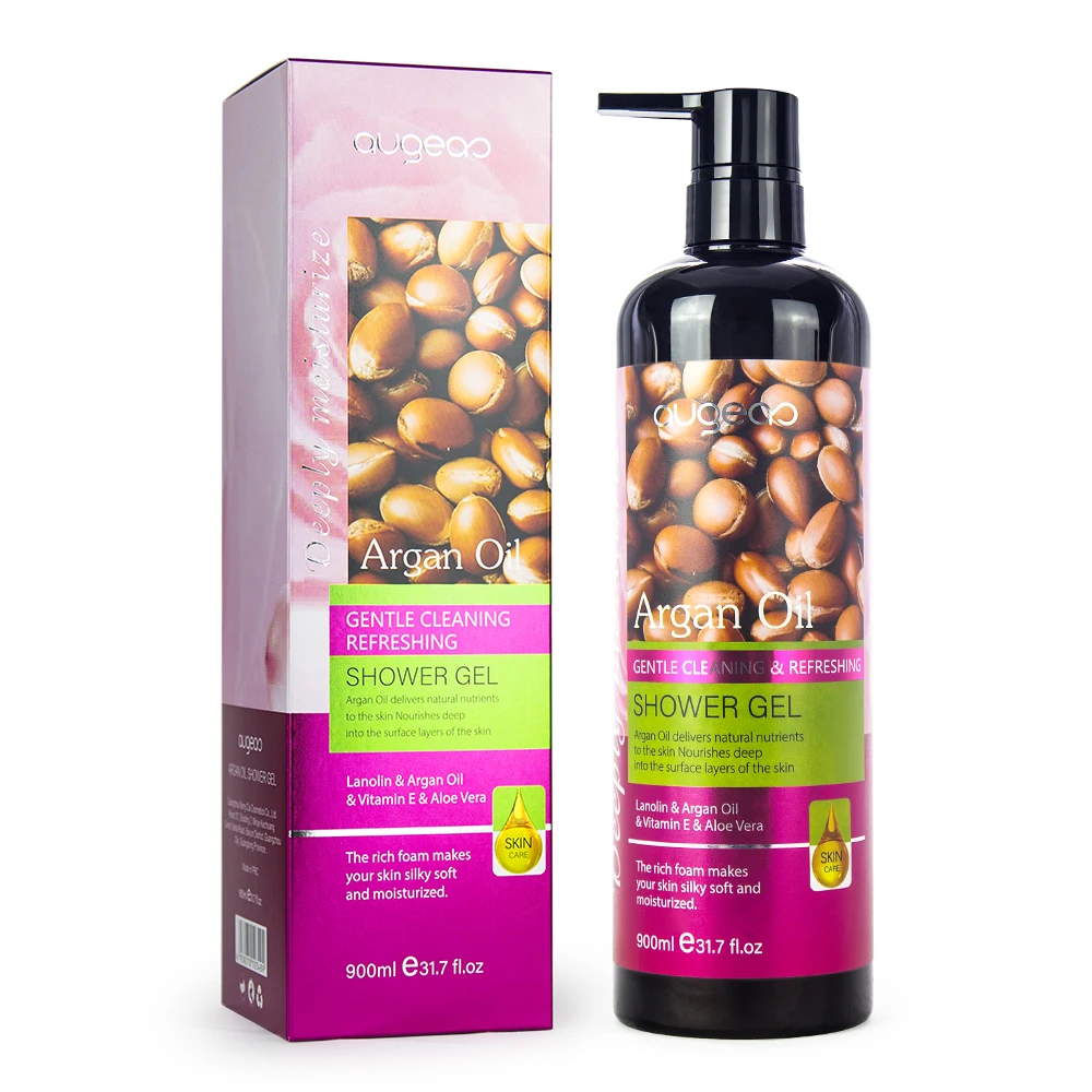 
Небольшой минимальный заказ от производителя, 900 мл, аргановое масло, алоэ вера, органическое ванночка, натуральный отбеливающий гель для душа с фирменной торговой маркой 