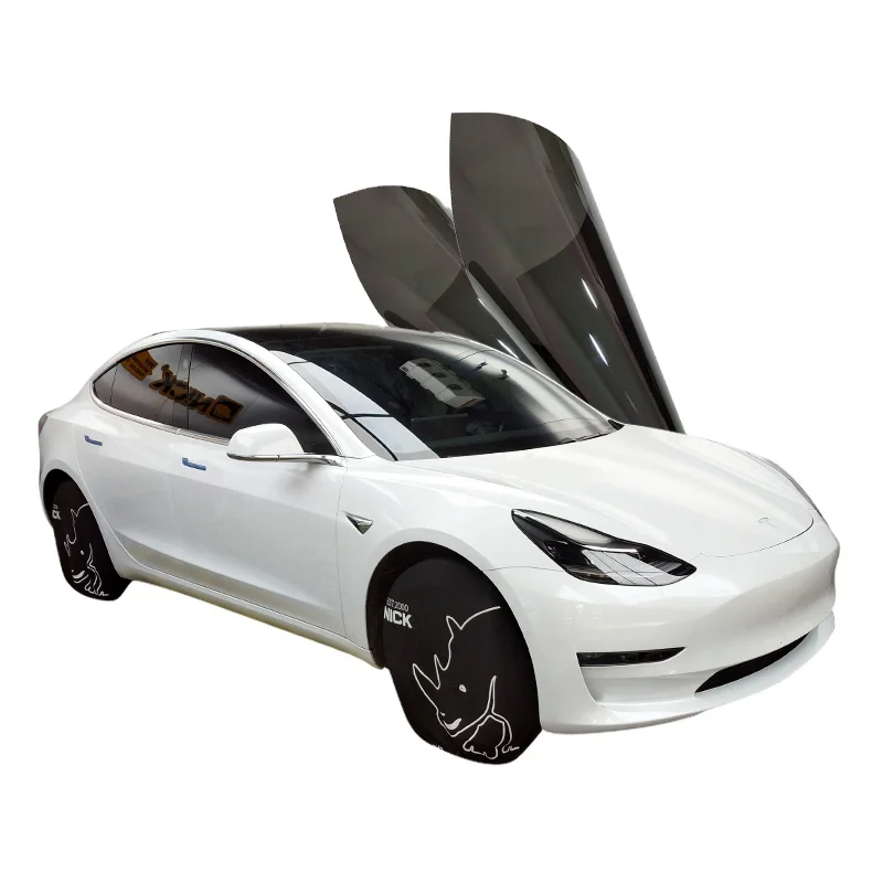 100% Nano Ceramic Window UV Blocking Adhesive Auto Roll HS Inorganic Series Solar Sun Control Film Car UV Proof Protection