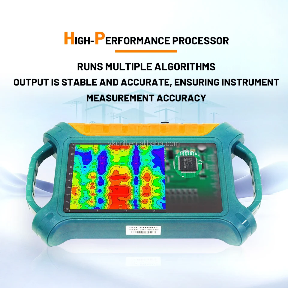 New ADMT-300SX-16D 16 Channel 300 meter High Efficiency Underground Water Detector Water Leak Finder Machine