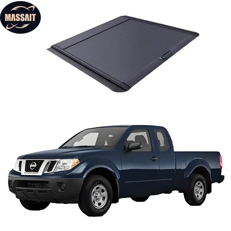 MASSAIT Factory Direct Auto Part Pickup Truck UTE Lid High Quality Roller Shutter Electric Tonneau Bed Cover For NISSAN Frontier