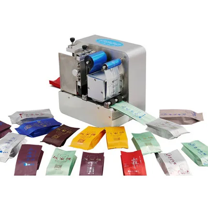 New tech Digital hot foil stamping Tea bag foil printer machine