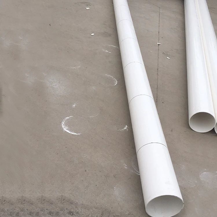Factory Outlet Water Supply ASTM D1785 PE PVC Rounded Plastic Pipe