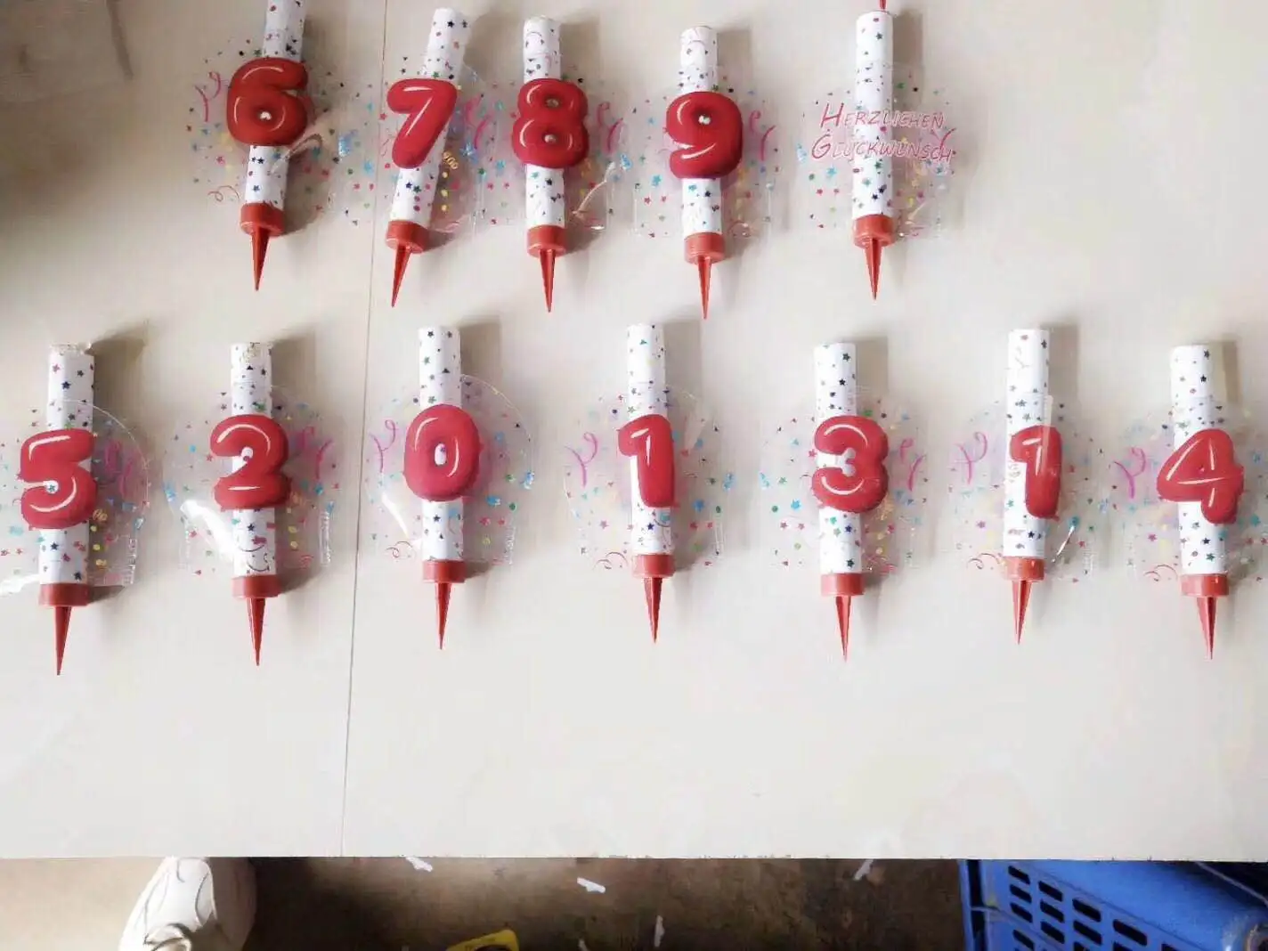 Cheap candle sparkler fireworks ice fountain