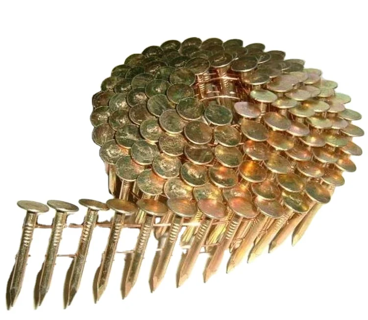 hot sale coil roofing nail EG/HDG/stainless steel