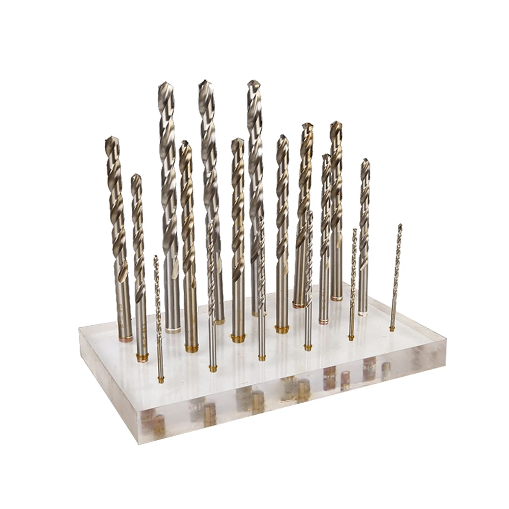 M35 cobalt ground steel metal hss twist drill bit set