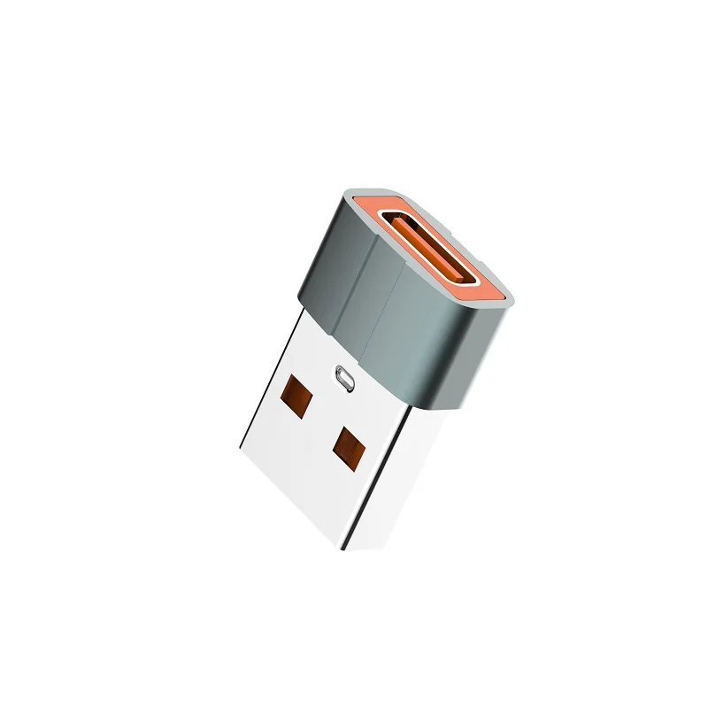 Адаптер LDNIO LC150 USB A-Type-C работает с зарядными устройствами для ноутбуков