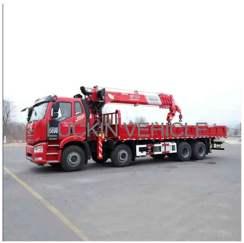 Сверхмощный Грузовик FAW 220 л.с. 4x2 бортовой прицеп с 8 тонным гидравлическим подъемным краном Аварийный