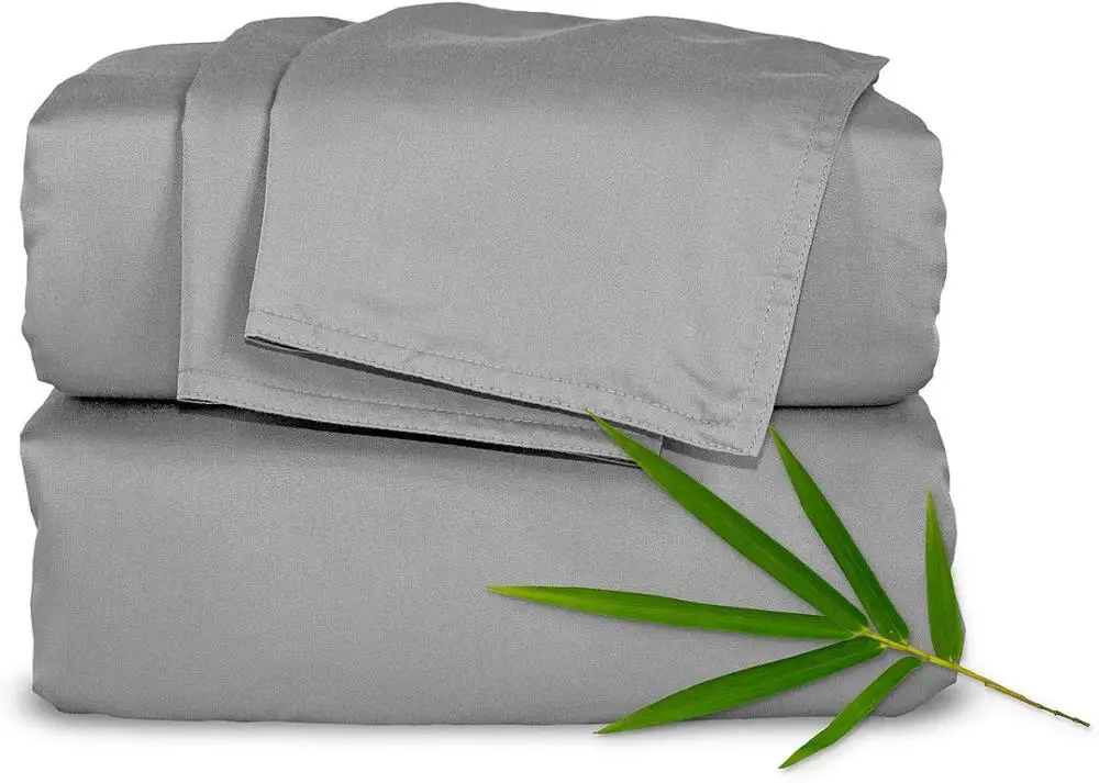 
Five Start Hotel Supplier Bed Linen 100% Bamboo 4PCS Bedding Comforter Set 