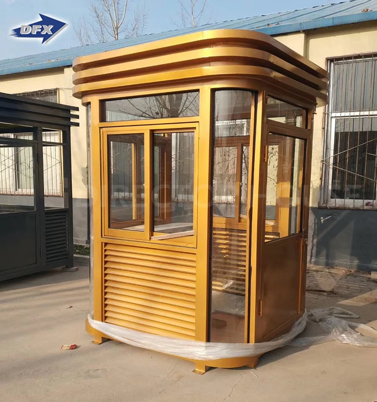 Steel Structure Sentry Box security guard kiosk, camping cabins, prefabricated cabin for sale
