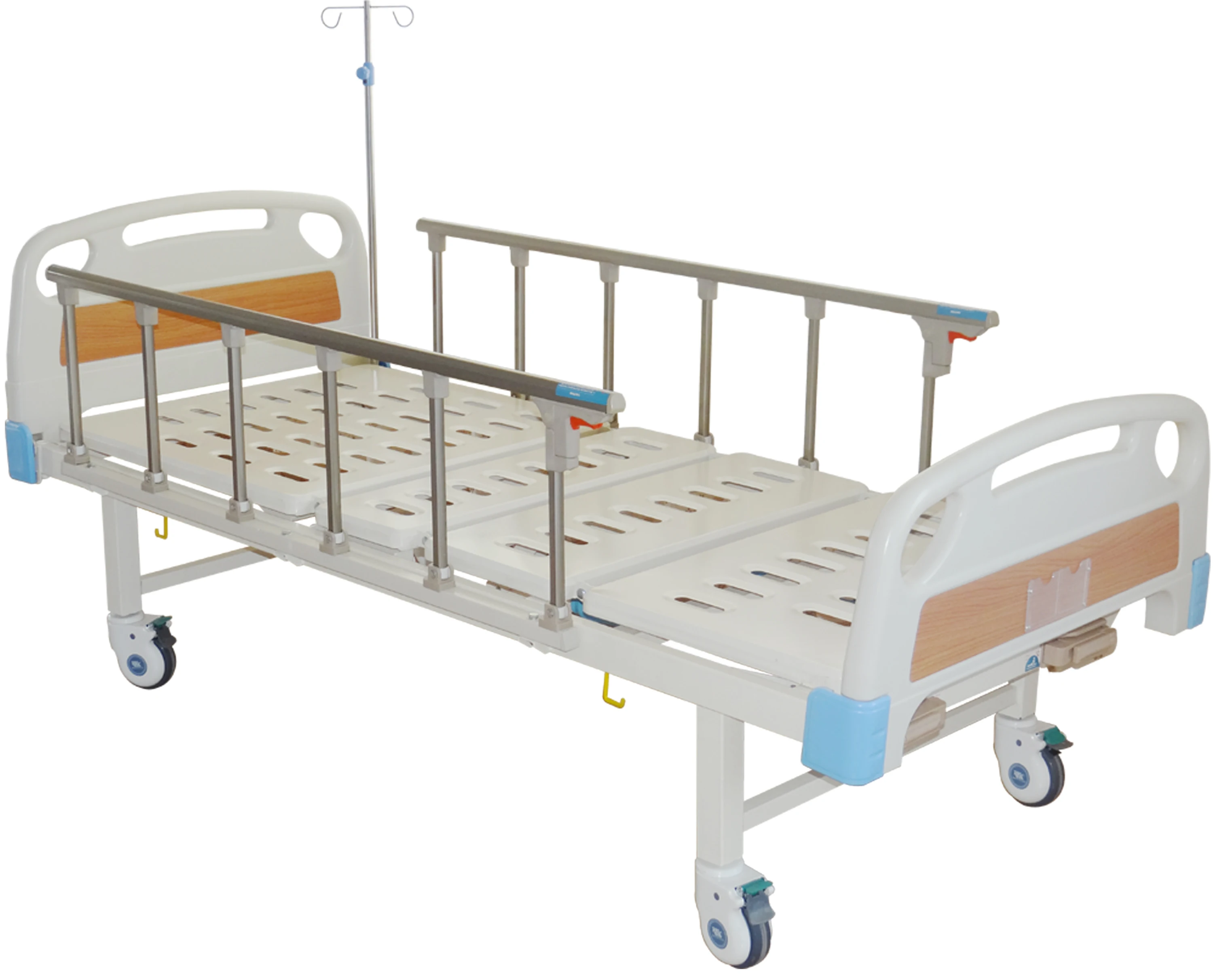 
Hot sale manual three functional hospital nursing bed for patient 