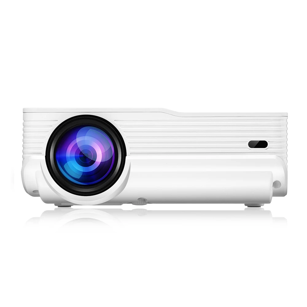 Top Picks 1080P 4K WiFi Smart Portable LED Digital Mini DLP Projector Beam for Home Video Movie Theater