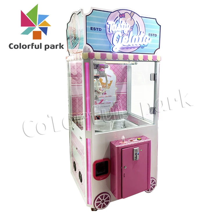 New style  ice creams machine vending claw crane machine coin operated