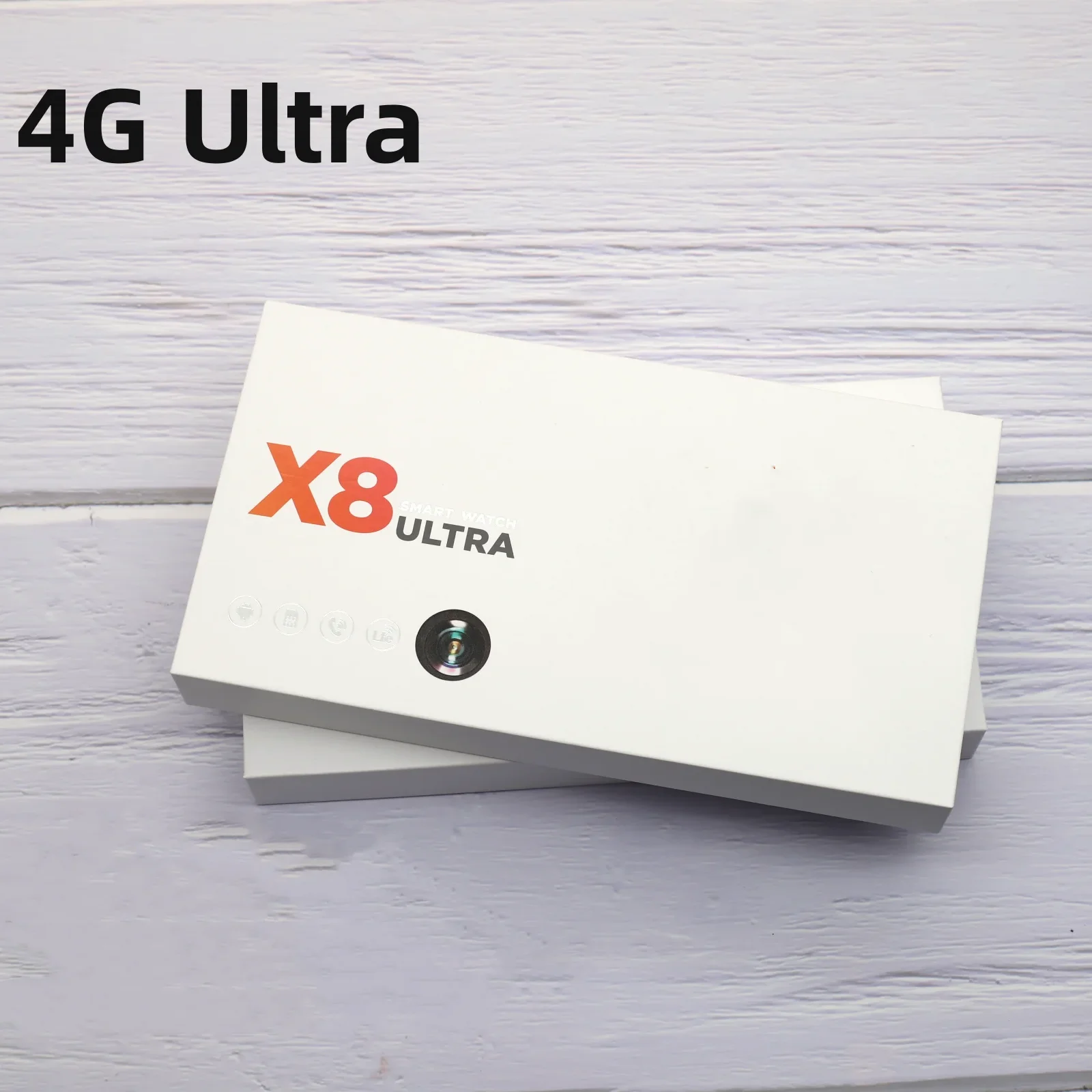 X8 4G Ultra Smart Watch Series 9 Watch 8 App Download Gps Map Wifi 2G 3G Smart Watch Plug Card With Camera Smartwatch