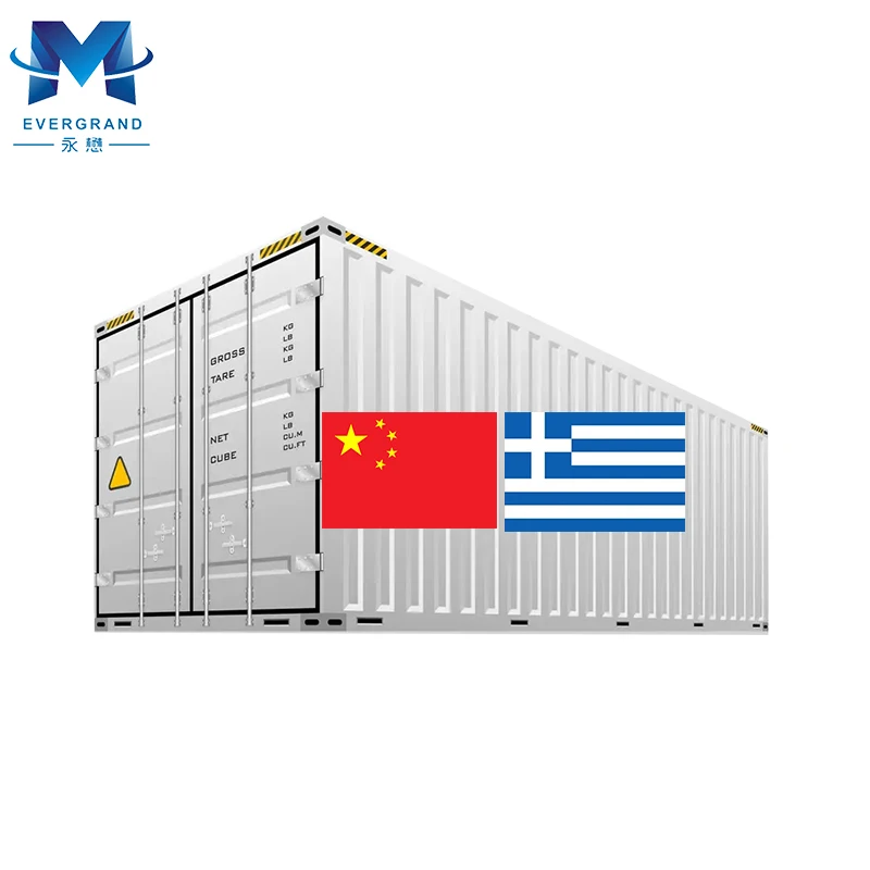 Made in China 40HQ Cargo Container Sea Freight China to Piraeus Greece Shipping Agent Door to Door