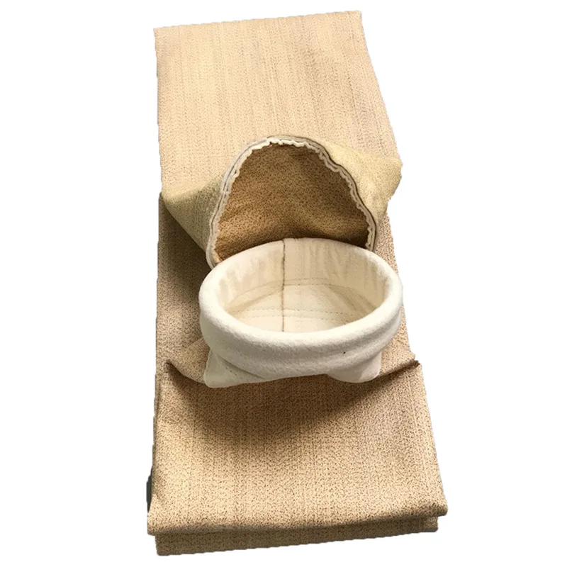 Needle Punched PPS P84 PTFE dust felt filter sock filter supplies for cement filter bag fabric