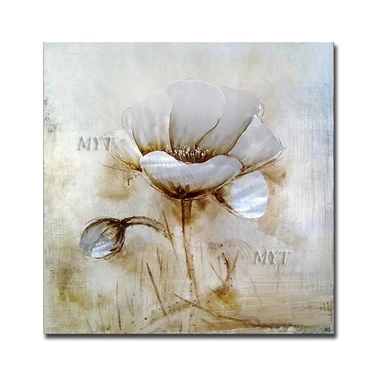 Ручная роспись маслом, искусство, настенная Картина на холсте с цветами, украшение, настенное искусство, рисование