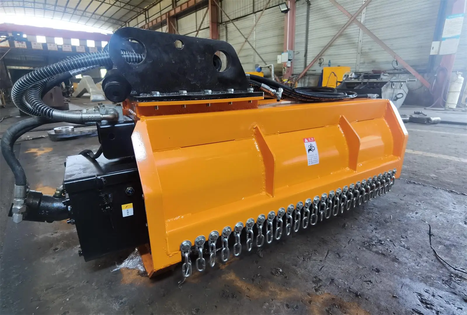 Huitong Industry Heavy Duty Hydraulic Flail Mower Home Use or Wholesale for Mini Excavators