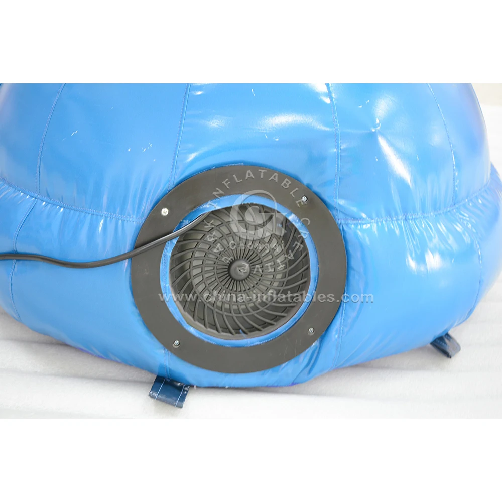 Custom Design Promotional Blue Giant Traffic Signal Inflatable Traffic Light Doll