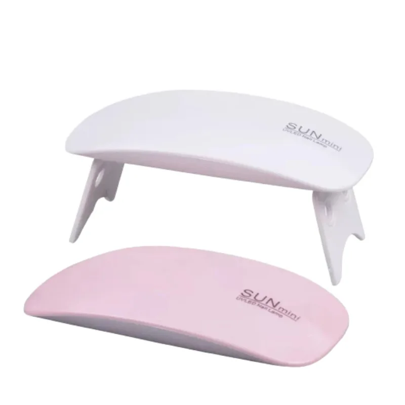 Portable Nail Dryer Machine 6w sun mini uv led nail lamp for Fingernail Uv Gel