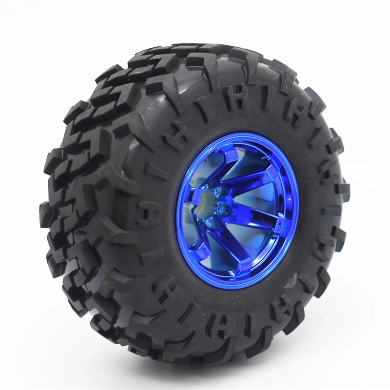 130mm Truck Wheels Tires set  For  1/10 RC Car Robor Toys