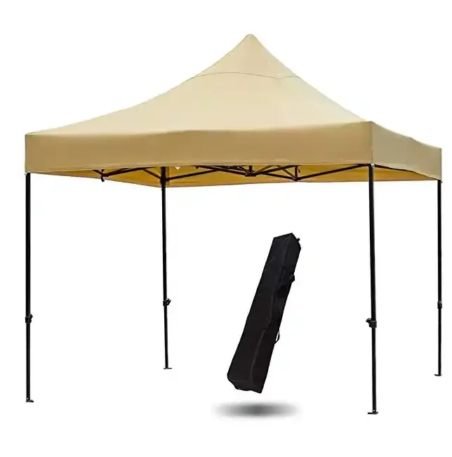 Promotional 3*3m Outdoor Event Tent Gazebo with Steel Frame and Fabric Side Wall for Trade Shows and Outdoor Activities